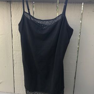 Bra top studded tank